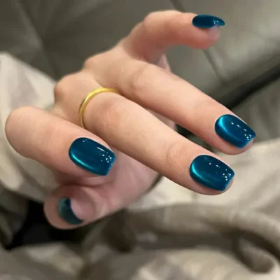 Born Pretty Water Light Cat Magnetic Gel Polish Sea Blue My83 (10ml)