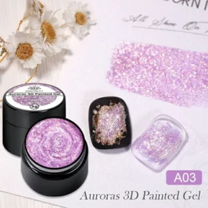 Born Pretty Auroras 3d Painted Gel A03 (5ml)