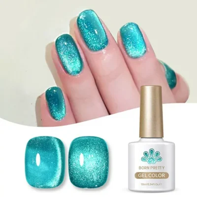 Born Pretty Blue Cat Magnetic Gel Polish - Melbourne My36 (10ml)