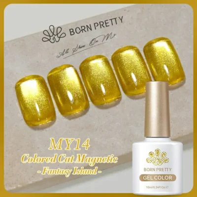 Born Pretty Fantasy Island Colored Cat Magnetic Gel Polish My14 (10ml)
