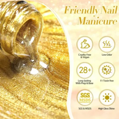 Born Pretty Fantasy Island Colored Cat Magnetic Gel Polish My15 (10ml)