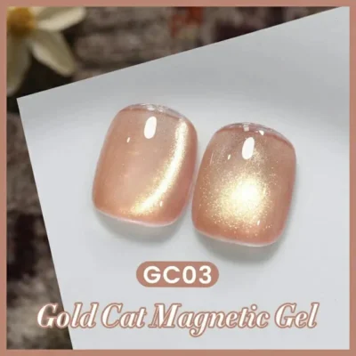 Born Pretty Gold Cat Magnetic Gel Nail Polish Gc03 (10ml)