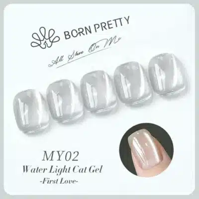 Born Pretty Water Light Cat Magnetic Gel Polish First Love My02 (10ml)