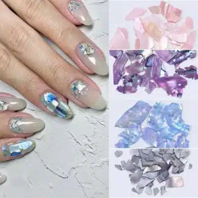 Shell Nail Accessory Grid (random Color)