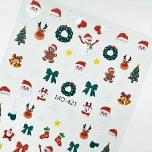 Christmas 3d Nail Stickers (mo-421)