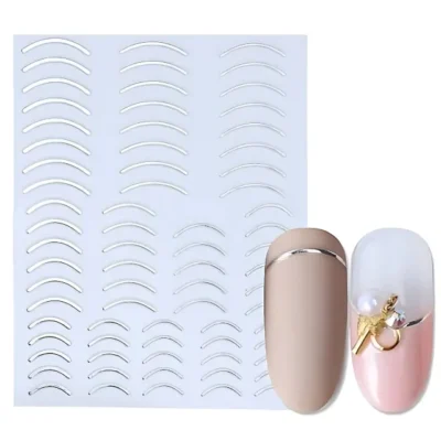 French Smile Line 3d Nail Stickers (jo-554)
