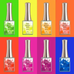 Canni Neon Rainbow Series Gel Polish Set (16ml)