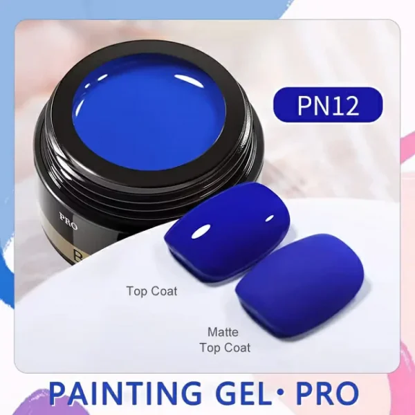 Born Pretty Pro Painting Gel (12 Colors) - Blue