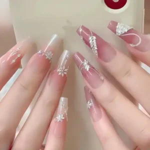 Rhombus Shaped Nail Art Rhinestone