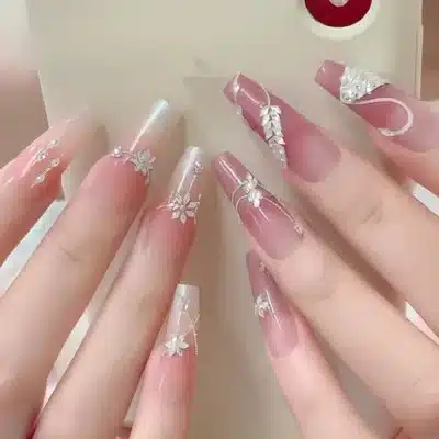 Rhombus Shaped Nail Art Rhinestone