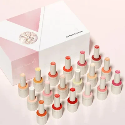 Venalisa V2 Hema Free Gel Polish Set – 22 Colors With Color Card (passionate Tomato)