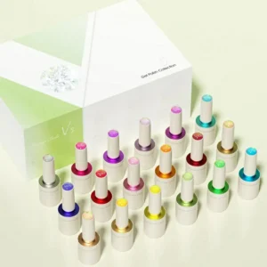 Venalisa V5 Hema Free Gel Polish Set – 22 Pcs With Color Card (Orange Soda)