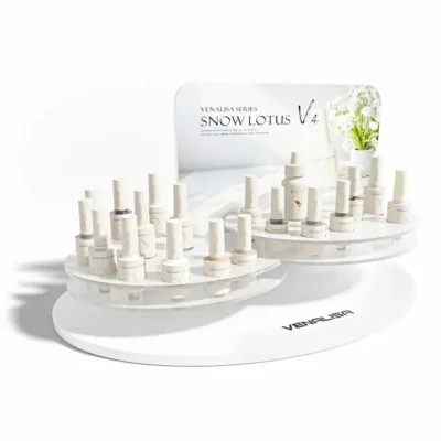 Venalisa V4 Hema Free Gel Polish Set – 22 Colors With Color Card (snow Lotus)