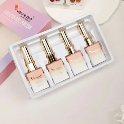 Venalisa Cat Eye Gel Nail Polish (set Of 4) H03