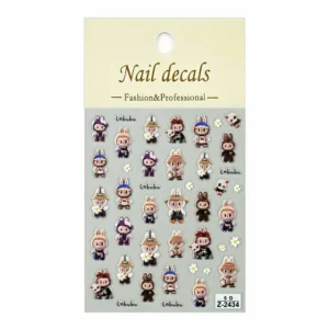 Labubu 5d Nail Stickers (z-2434)