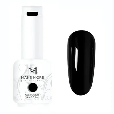Make More White Gel Nail Polish (15ml) (001)