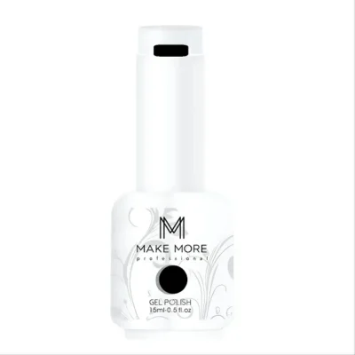 Make More White Gel Nail Polish (15ml) (001)