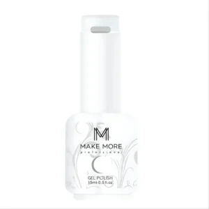 Make More White Gel Nail Polish (15ml) (001)