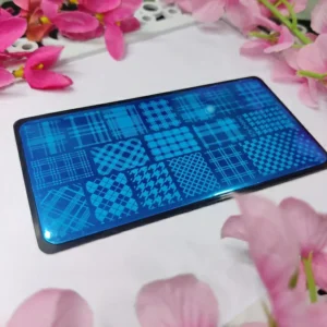 Checks Print Stamping Plate