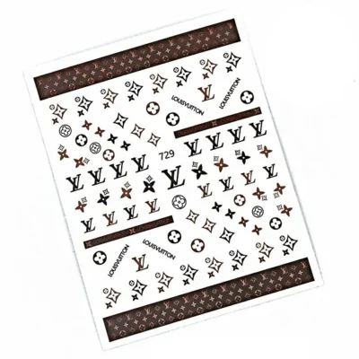 Brand Nail Stickers Sheet (jo-729)
