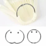 Nail Art Display Swatch Sticks And Metal Ring (pack Of 50)