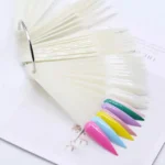 Nail Art Display Swatch Sticks And Metal Ring (Pack Of 50)