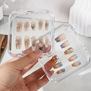 Premium Press On Nails Storage Box