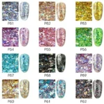 Venalisa Shaped Sequins Gel Pots (set Of 12)