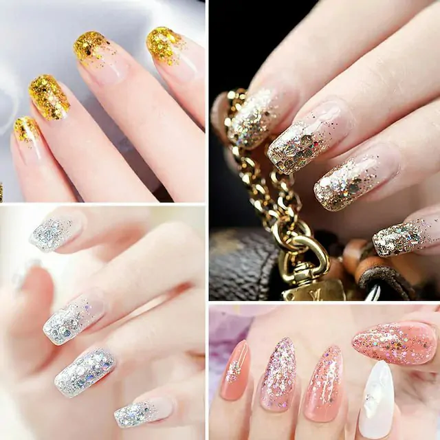 Venalisa Shaped Sequins Gel Pots (set Of 12) Venalisa Shaped Sequins Gel Pots (set Of 12)