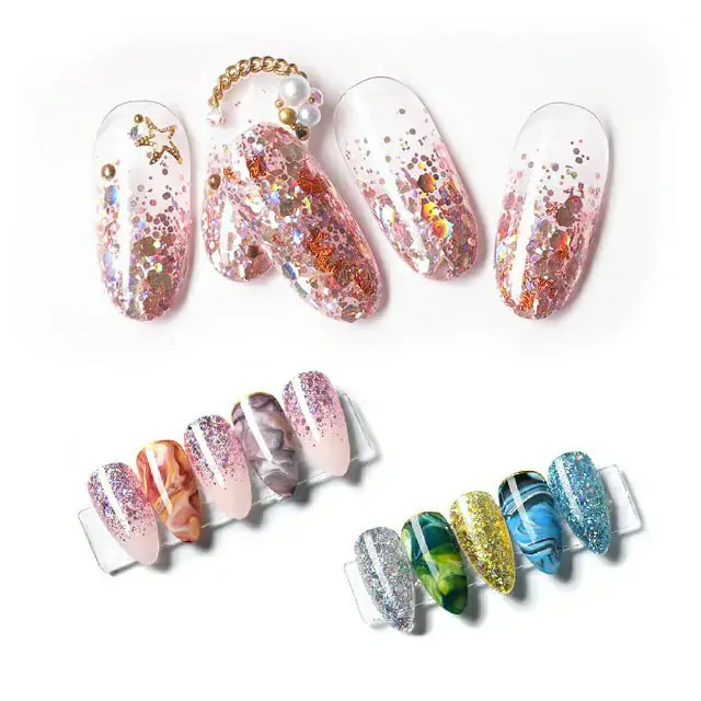 Venalisa Shaped Sequins Gel Pots (set Of 12) Venalisa Shaped Sequins Gel Pots (set Of 12)