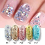 Venalisa Shaped Sequins Gel Pots (set Of 12)
