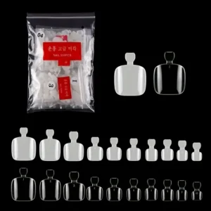 Toe Nail Tips (Pack Of 500 Pcs)