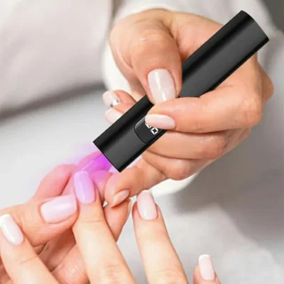 Portable And Rechargeable Cordless Mini Uv Led Nail Lamp Torch