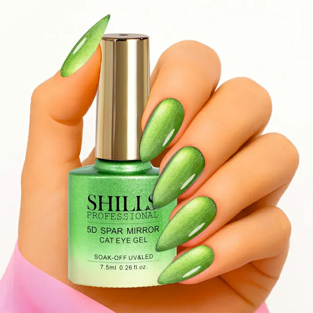 Shills Professional 5D Spar Mirror Cat Eye Gel Polish (SPG-369) (2) Shills Professional 5D Spar Mirror Cat Eye Gel Polish (SPG-369)