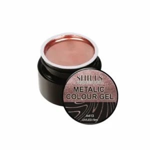 Shills Professional Metallic Color Gel Pots (5ml) (Rose Gold-A413)