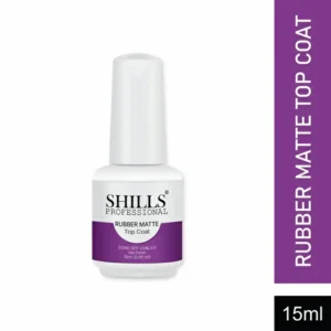 Shills Professional Rubber Matte Top Coat (15ml)