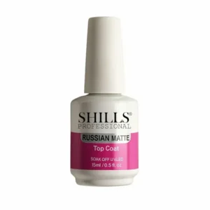Shills Professional Russian Matte Top Coat (15ml)