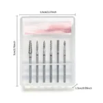 The Original Diamond Nail Drill Bits (Sc-01) (Set Of 6)