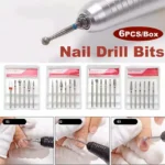 The Original Diamond Nail Drill Bits (Sc-01) (Set Of 6)