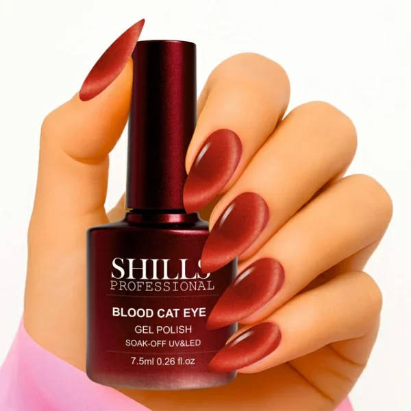 Shills Professional Blood Cat Eye Gel Polish 406 (7-5ml) 2