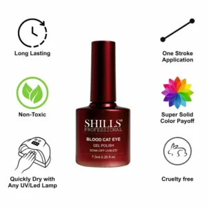 Shills Professional Blood Cat Eye Gel Polish (7.5ml)