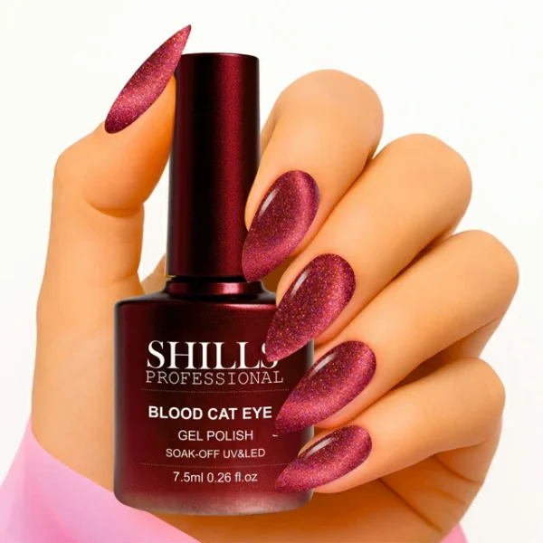 Shills Professional Blood Cat Eye Gel Polish 407 (7-5ml) 2