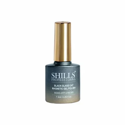 Shills Professional Black Glass Cat Magnetic Gel Polish (7.5ml) 427 (1)