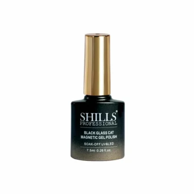 Shills Professional Black Glass Cat Magnetic Gel Polish (7.5ml) 428 (1)