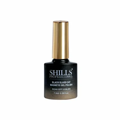 Shills Professional Black Glass Cat Magnetic Gel Polish (7.5ml) 429 (1)