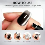 Shills Professional Black Glass Cat Magnetic Gel Polish (7.5ml) 429 (6)