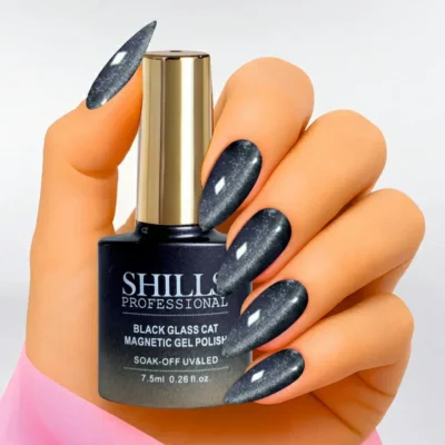 Shills Professional Black Glass Cat Magnetic Gel Polish (7.5ml) 431 (3)