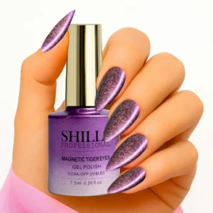 Shills Professional Magnetic Tiger Eyes Gel Polish (7-5ml) (Spg-414) (2)
