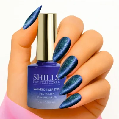 Shills Professional Magnetic Tiger Eyes Gel Polish (7-5ml) (Spg-418) (2)