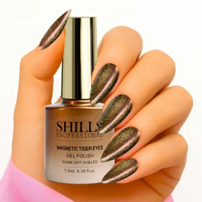 Shills Professional Magnetic Tiger Eyes Gel Polish (7-5ml) (Spg-419) (2)